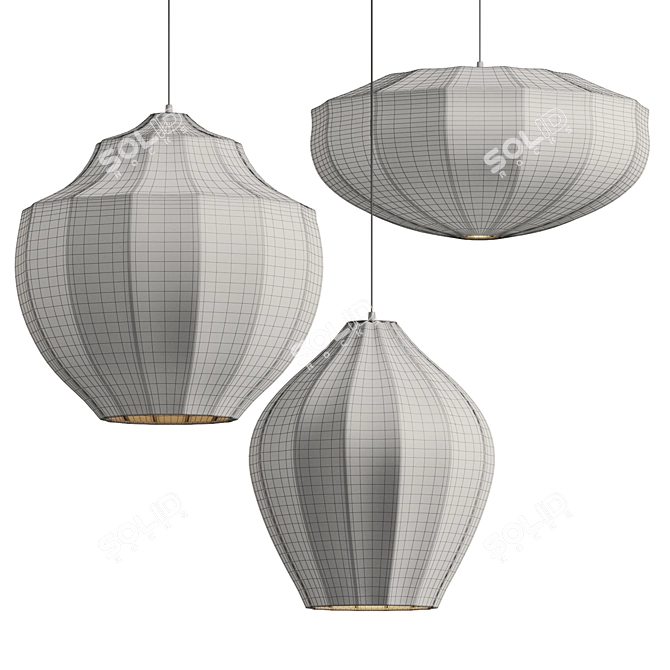 Westwing Beau Collection Modern Lighting 3D model image 3