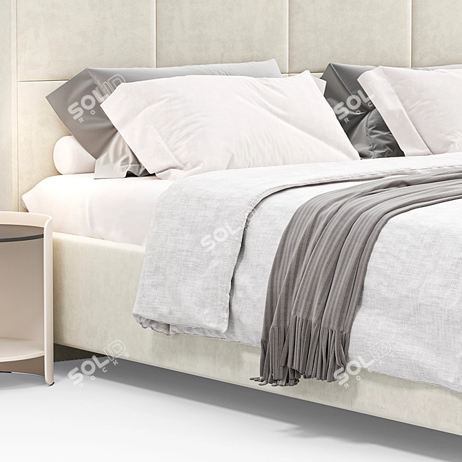 2015 Bed Linea Millimeters 3D 3D model image 5