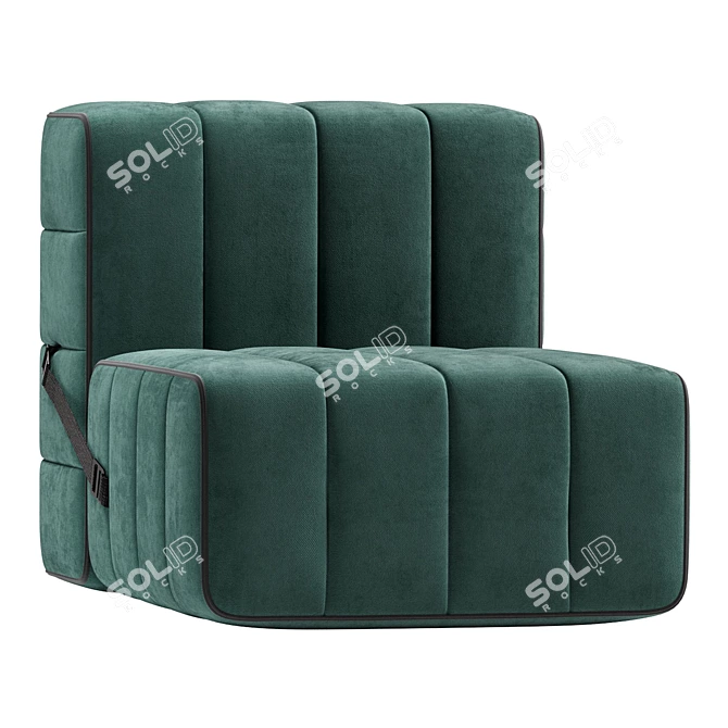 Contemporary Modular Armchair 2013 3D model image 5