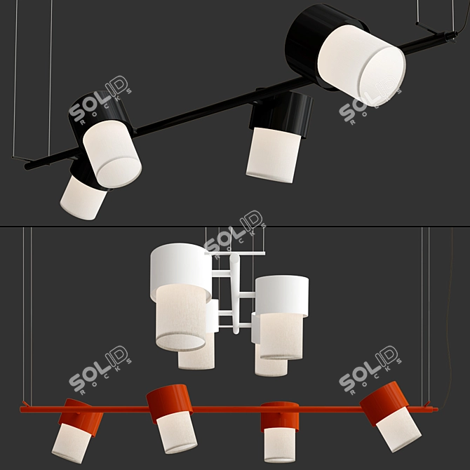 Modern KAN Lighting Collection by JORDI LLOPIS 3D model image 2
