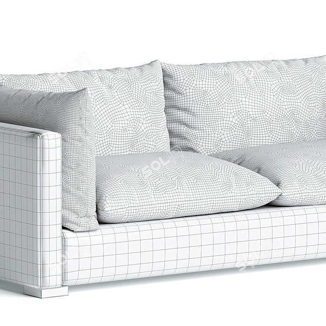 Westwood Charcoal Sofa 2014 3D model image 4