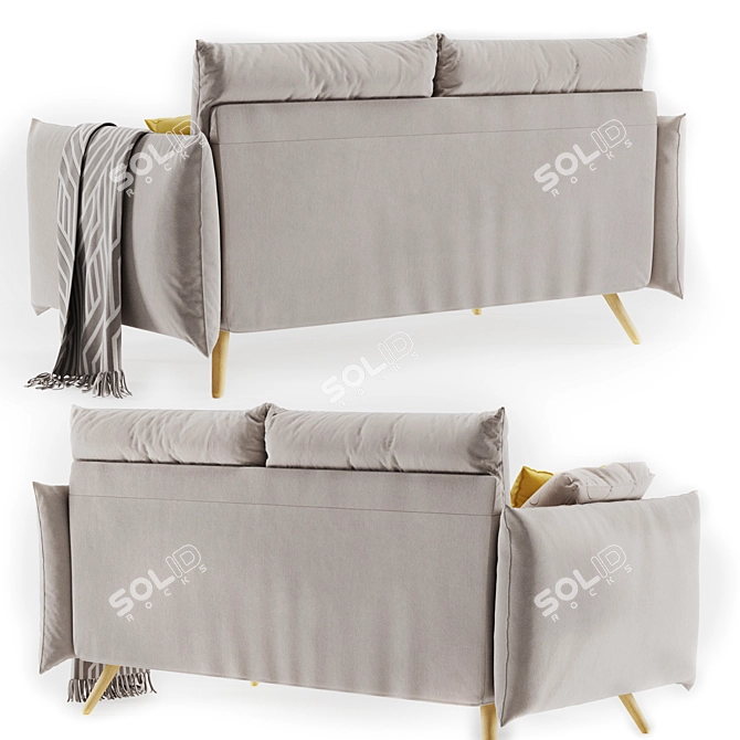 Revive Fabric Sofa 2015 Upgrade 3D model image 2