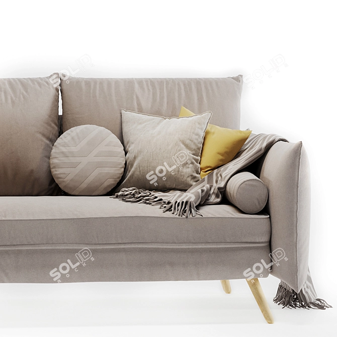 Revive Fabric Sofa 2015 Upgrade 3D model image 3