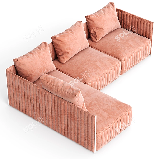 Sofa Metis 2015 Textured Render 3D model image 2