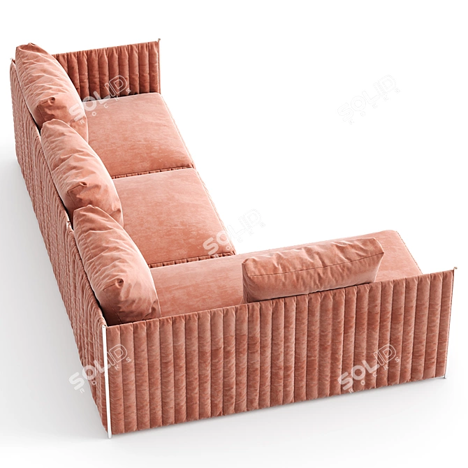 Sofa Metis 2015 Textured Render 3D model image 3