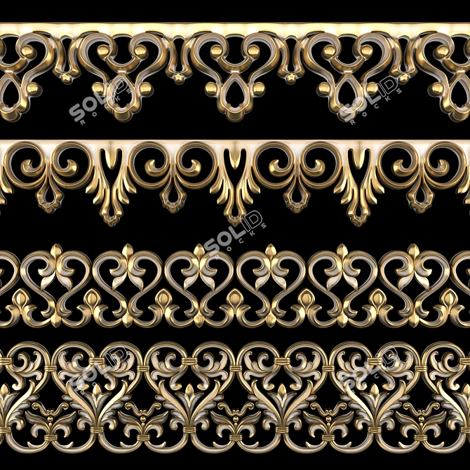 3D Ornament Pack 05, 2016 3D model image 3