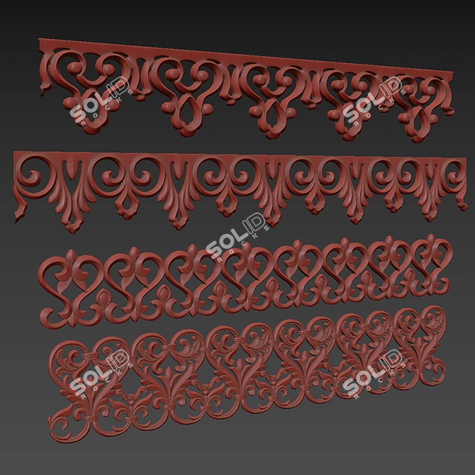 3D Ornament Pack 05, 2016 3D model image 6