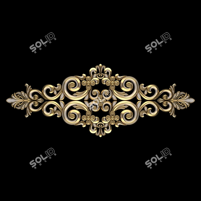 Ornament 78 3D Max File 3D model image 1