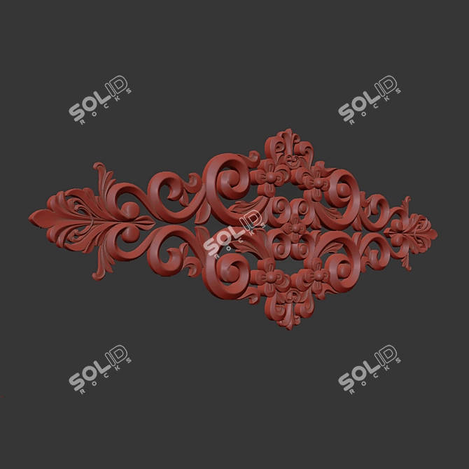 Ornament 78 3D Max File 3D model image 6