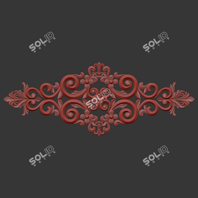 Ornament 78 3D Max File 3D model image 7