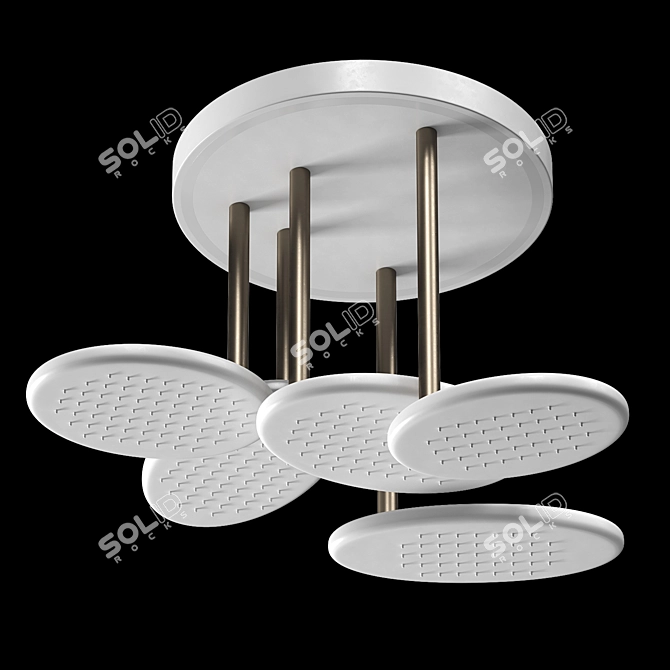 LED Ceiling Shower Moma Meteora 3D model image 3