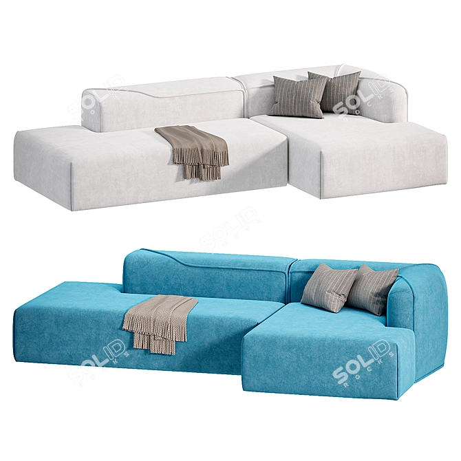  Contemporary Moroso Sofa 2017 3D model image 1