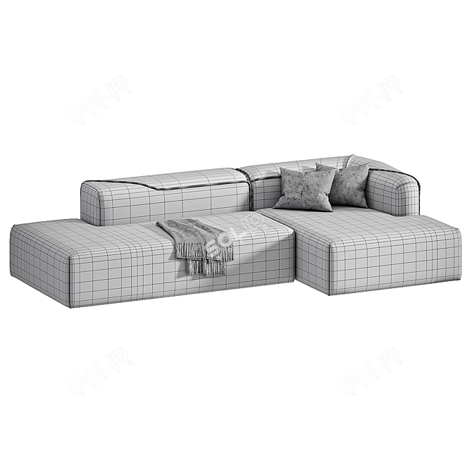  Contemporary Moroso Sofa 2017 3D model image 3