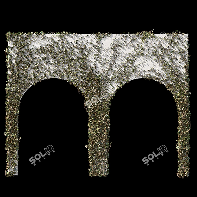 Ivy Arc Wall Mix Match 3D model image 1