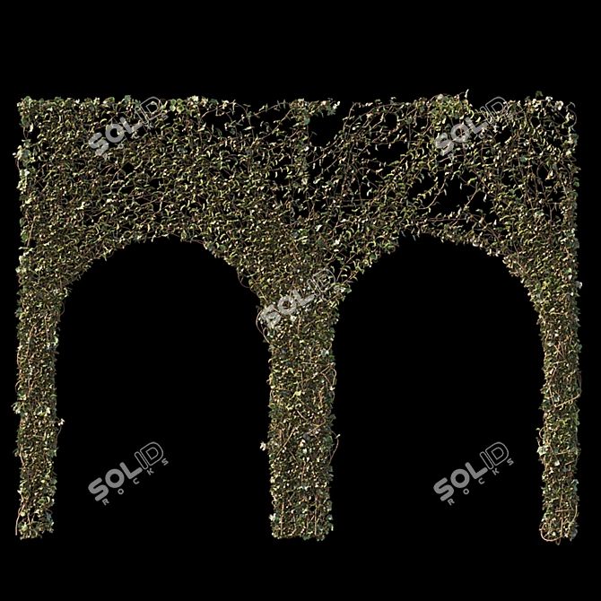 Ivy Arc Wall Mix Match 3D model image 2