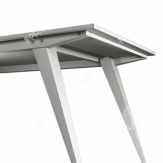 DUNCAN Dining Table by Tohma 3D model image 5