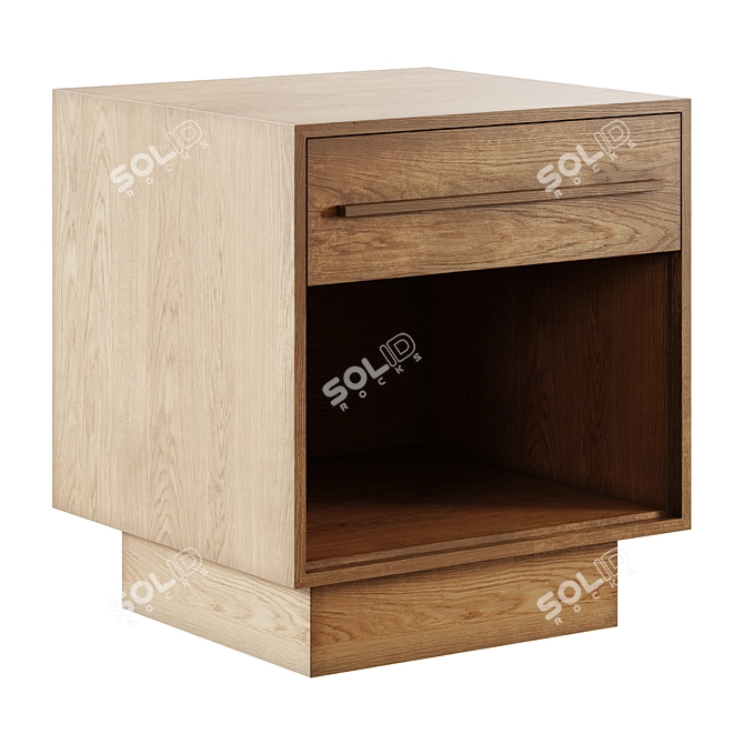 Copeland Moduluxe 1 Nightstand 3D model image 1