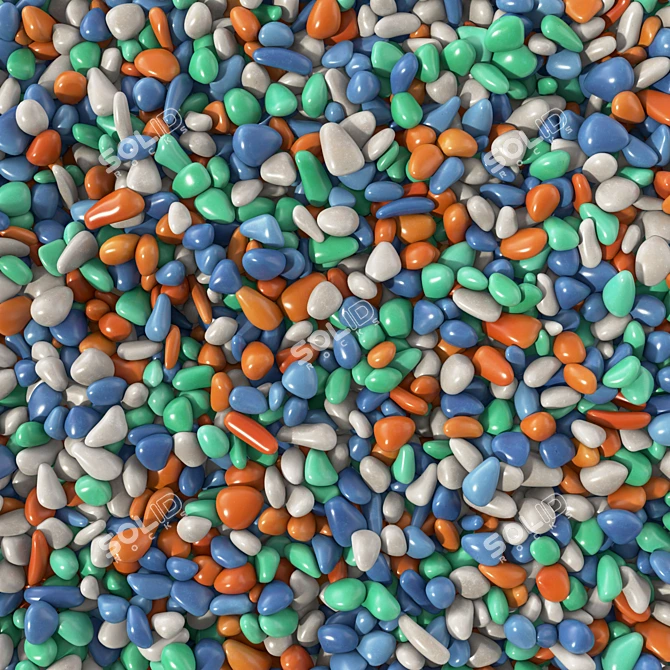 Polygon Vertex 3D Model Textures 3D model image 3