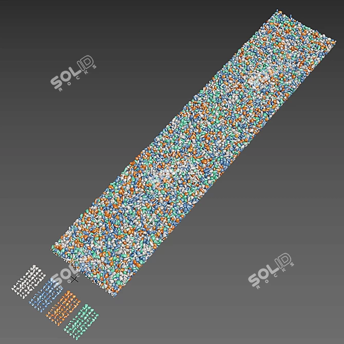 Polygon Vertex 3D Model Textures 3D model image 5