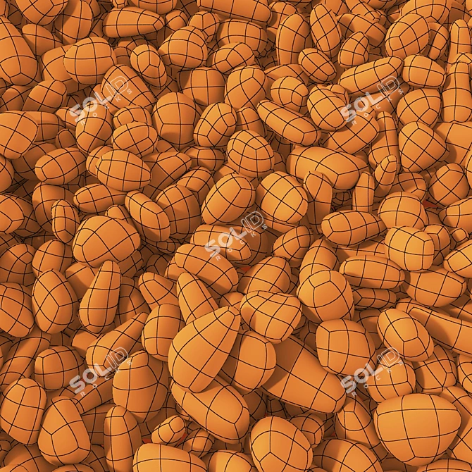 Polygon Vertex 3D Model Textures 3D model image 6