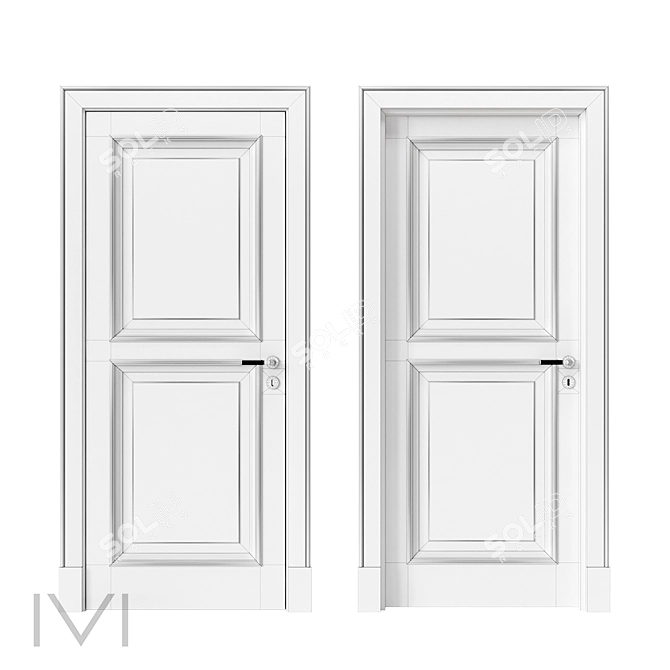 Vienna Interior Doors by VIVOMOBILI 3D model image 4
