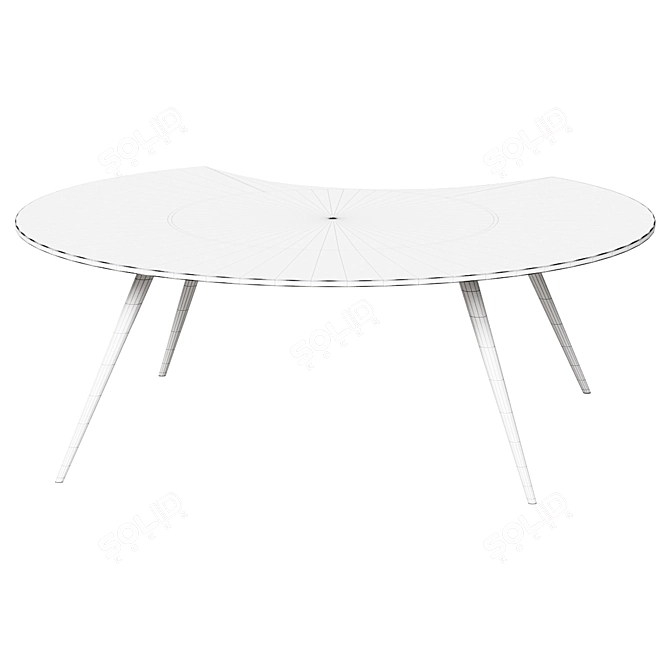 Modern Dara 449 Coffee Table 3D model image 2