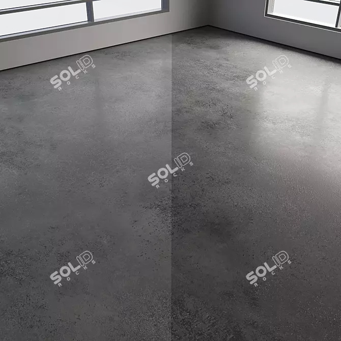 Colored Seamless Concrete Flooring 3D model image 6