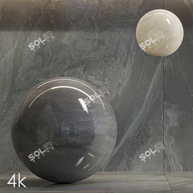 Title: Luxury Marble Texture Set 3D model image 2