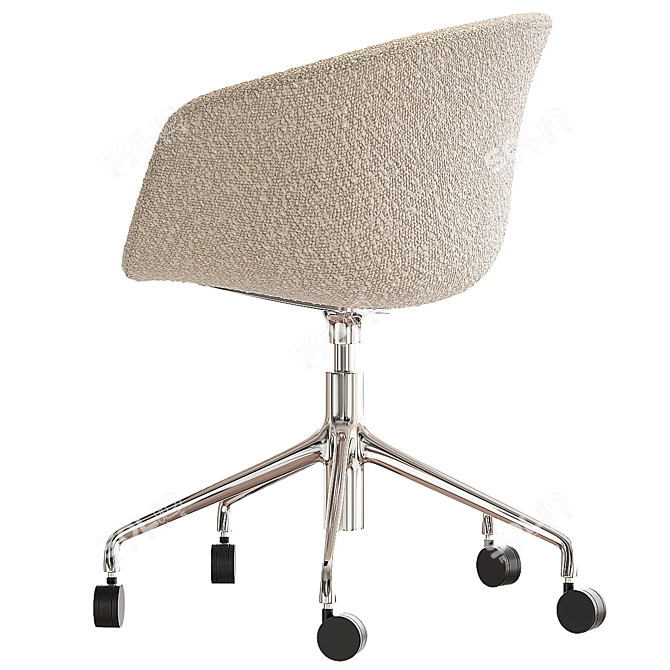 Modern Minimalist Hay Chair 3D model image 5