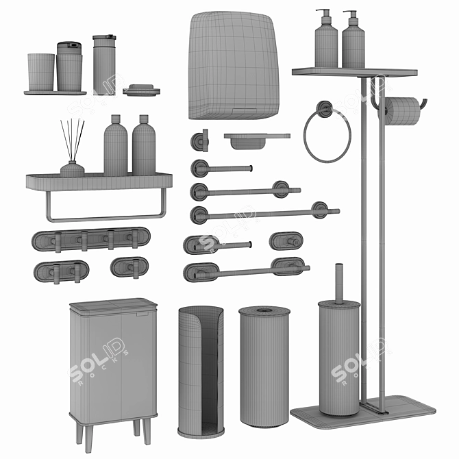 Brabantia Collection: Dutch Design Excellence 3D model image 5