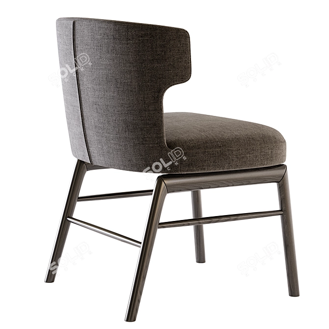 Modern Upholstered VESTA Chair 3D model image 4