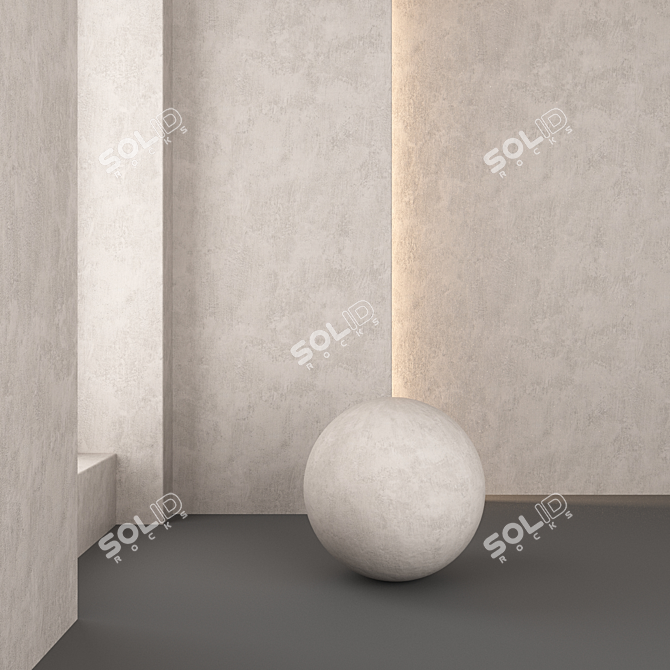 PBR Textured 3D Panel Materials 3D model image 2