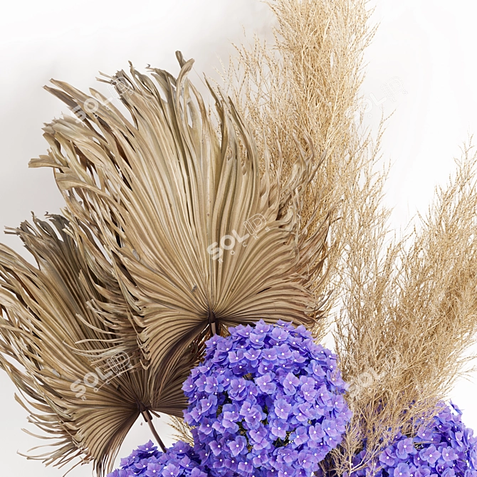 Greenery Bouquet 3D Model 2015 3D model image 5