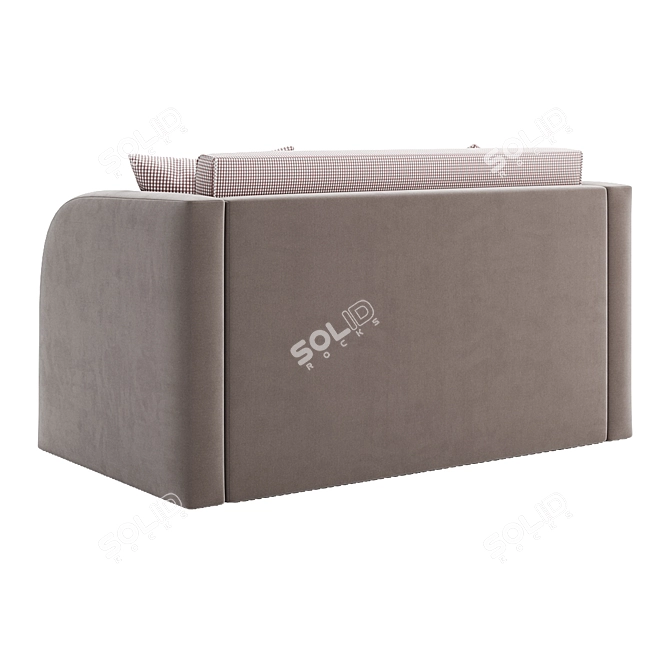 Convertible Sofa Bed Mini 3D model image 3