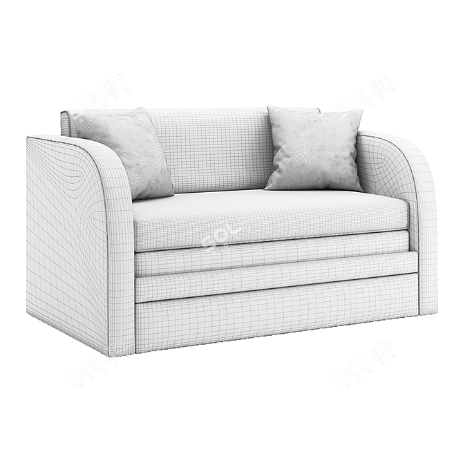 Convertible Sofa Bed Mini 3D model image 4