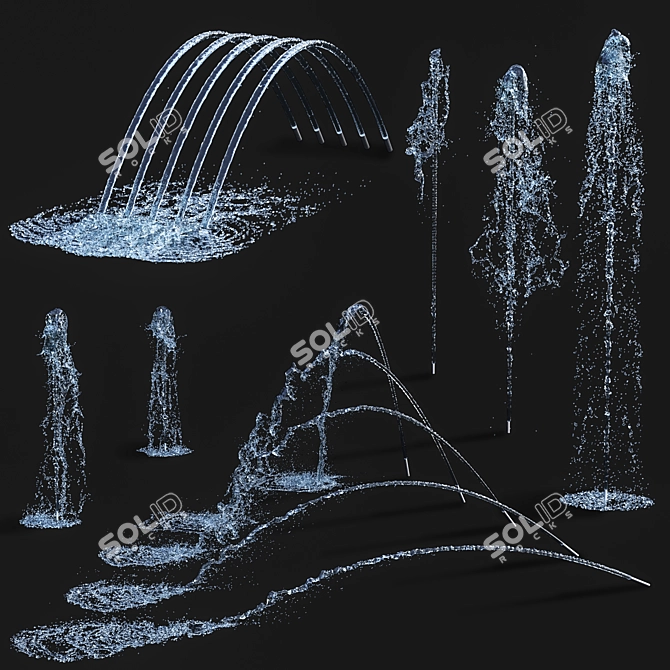 Versatile Water Collection Set 3D model image 8