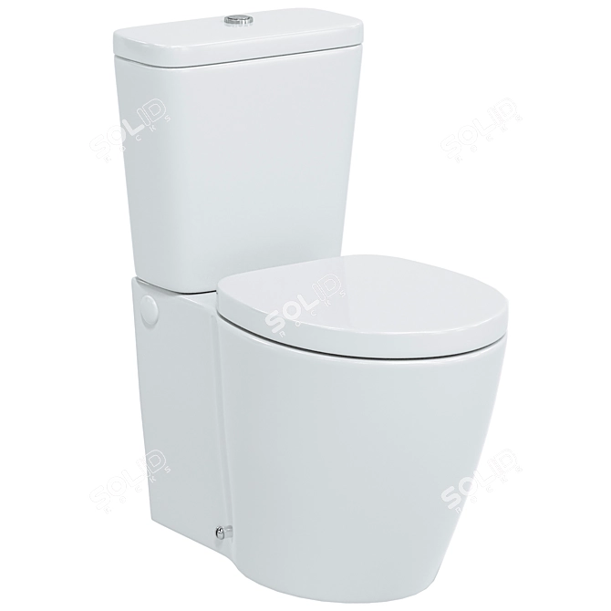 Compact Toilet Ideal Standard Connect 3D model image 1