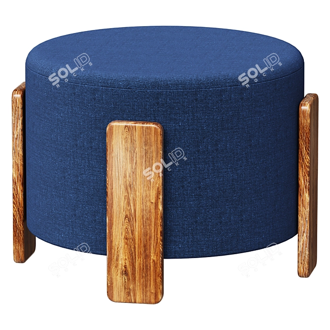 Stylish Bea Ottoman Furniture 3D model image 1