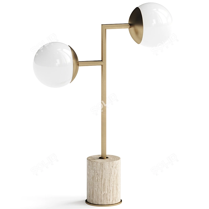  Modern Zanotta Table Lamp 3D model image 1