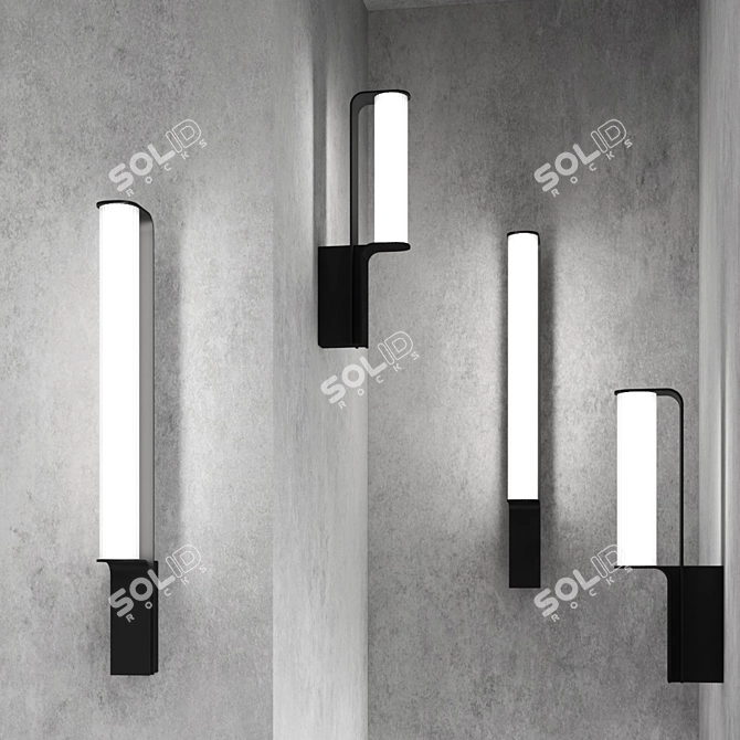 Vibia Class LED Outdoor Wall Lamp 3D model image 3