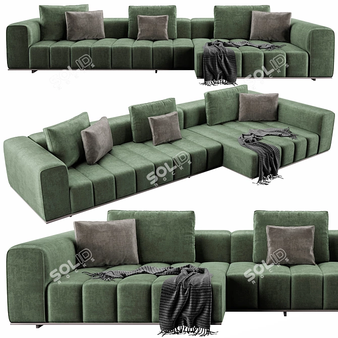 Luxury Minotti GoodMan Furniture Model 3D model image 4