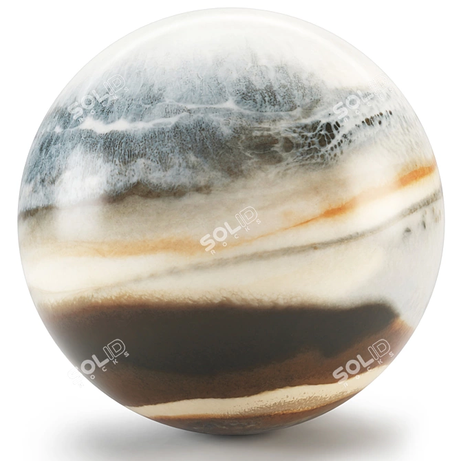 Luxury Marble Texture Collection 3D model image 4