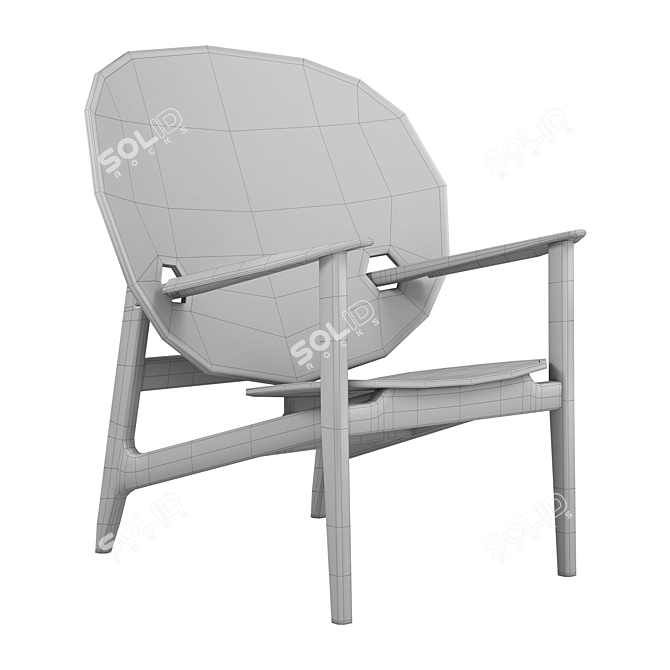 Modern Large Iklwa Chair 3D model image 7