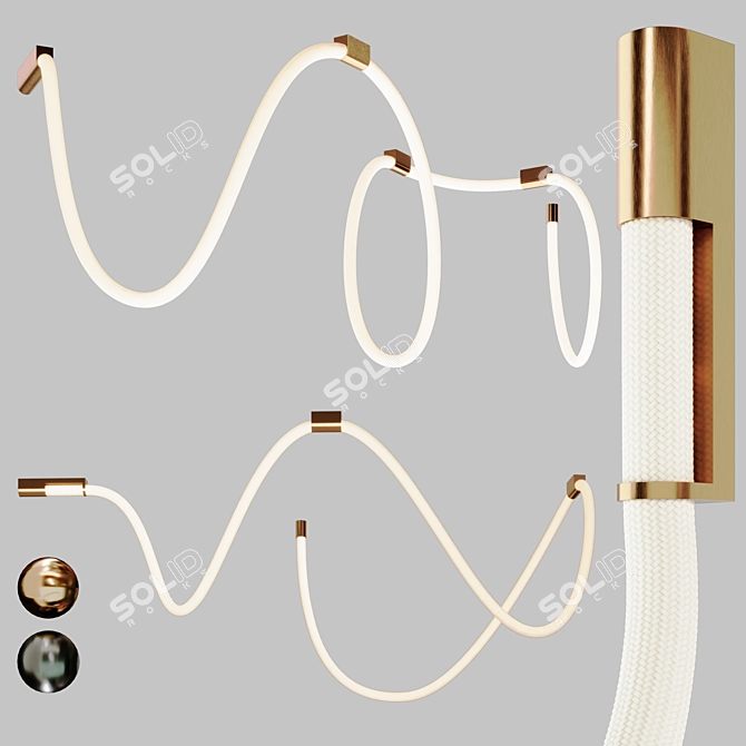 Centersvet Freelight Pendant Light Fixture 3D model image 1