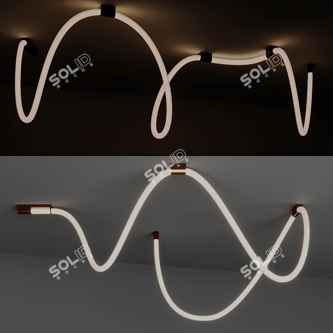 Centersvet Freelight Pendant Light Fixture 3D model image 4