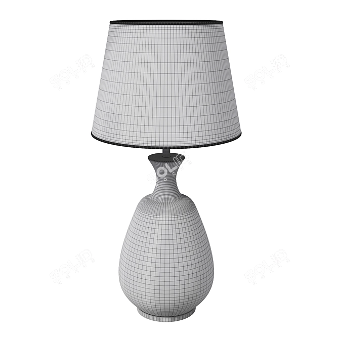 Gold Drop Table Lamp (5596) 3D model image 3