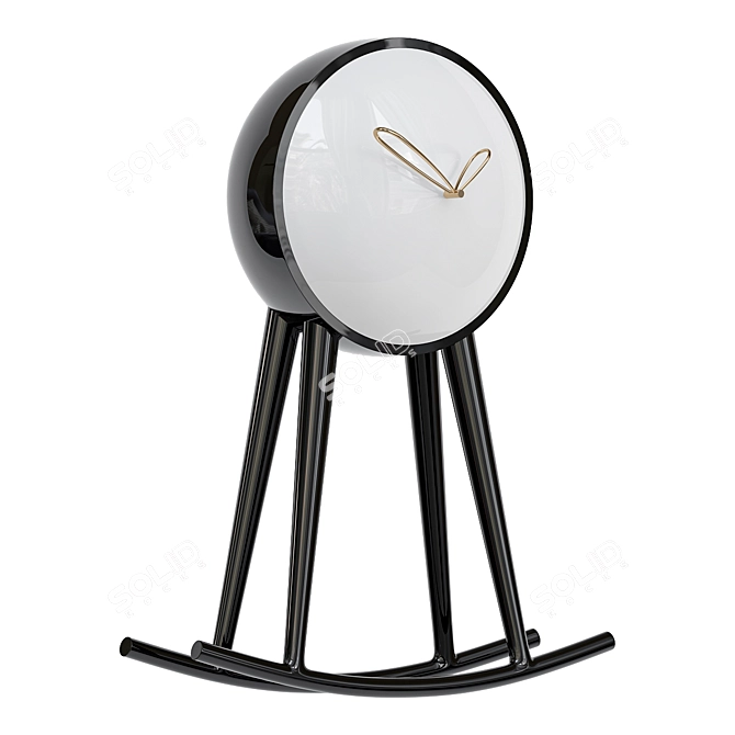 Eternal Elegance: Nika Zupanc Clock 3D model image 1