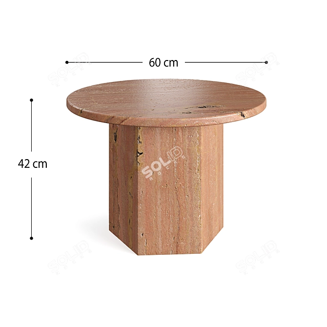 Epic Gubi Coffee Table: 3D Model 3D model image 3