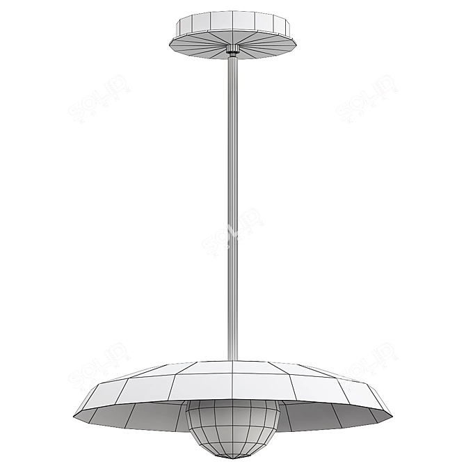 Modern Pendant Light Fixture Jessamine 3D model image 3