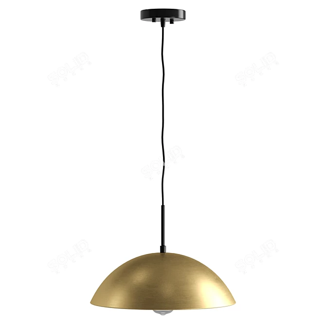  Modern Pendant Light Fixture 3D model image 4